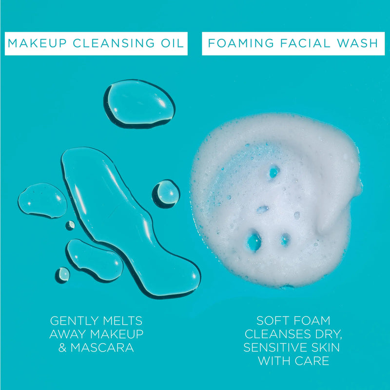 Curel Makeup Cleansing Oil and Face Wash Cleansing Oil & Face Cream