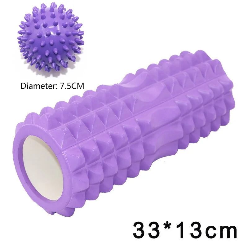 Yoga Column Foam Roller for Fitness, Pilates, and Muscle Relaxation