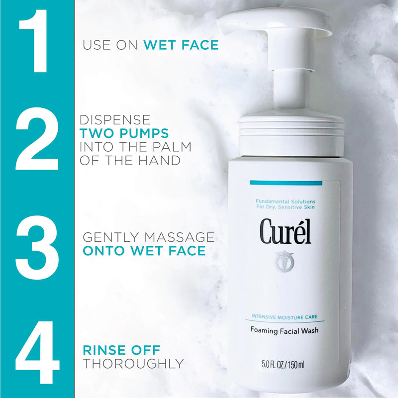 Curel Makeup Cleansing Oil and Face Wash Cleansing Oil & Face Cream