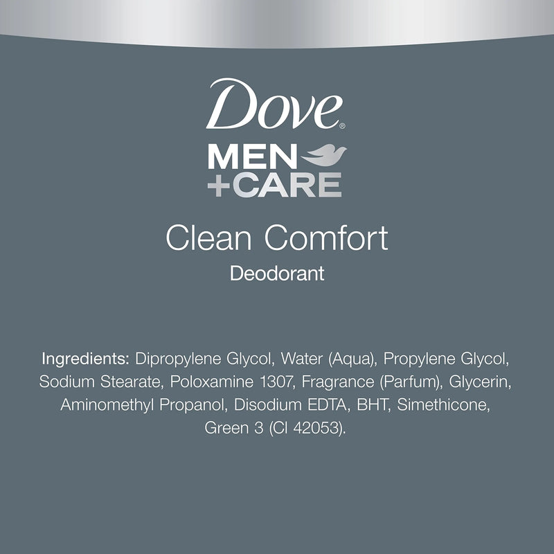 DOVE MEN + CARE Body Wash Eucalyptus + Cedar Oil to Rebuild Skin in the Shower & Deodorant Stick Moisturizing Deodorant For 72-Hour Protection Clean Comfort Aluminum Body Wash + Deodorant Stick